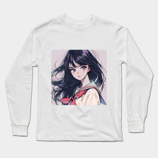 Cute girl Long Sleeve T-Shirt